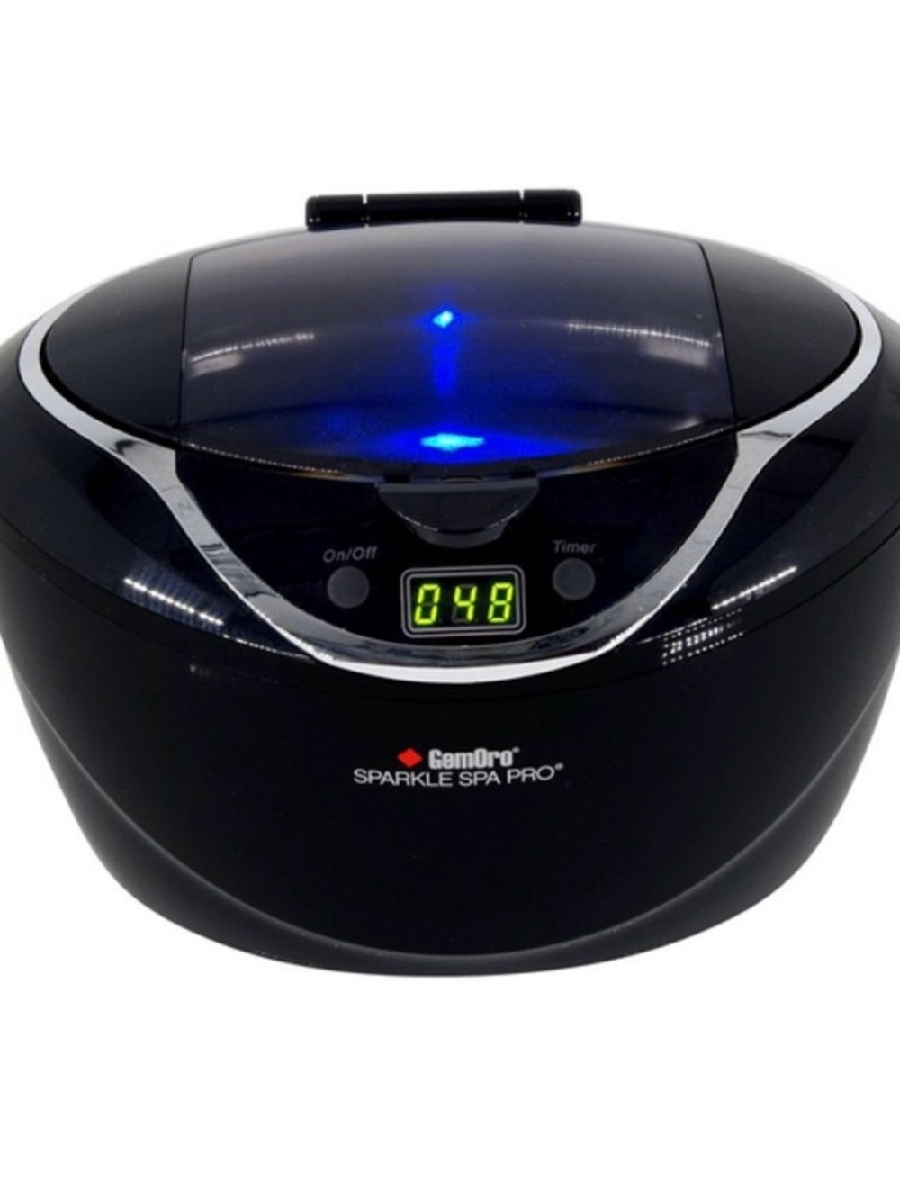 GemOro Sparkle Spa Pro Personal Ultrasonic Jewelry Cleaner NWT - Picture 2 of 5
